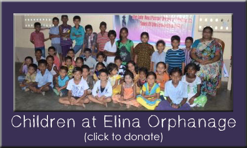 Children at Elina Orphanage