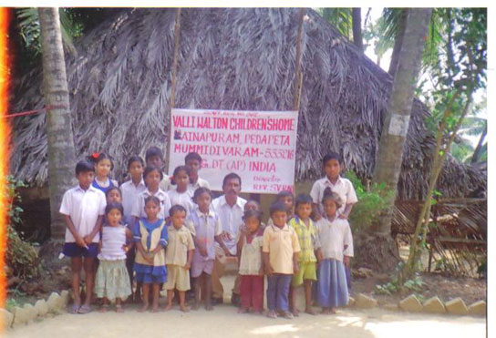 Valli Walton Children's Home — Mummidivaram, India.